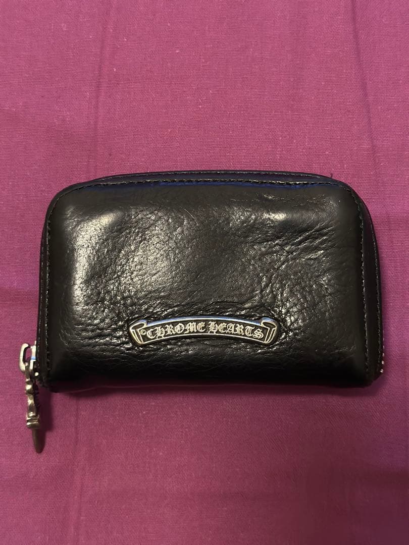 本物　Chrome Hearts クロムハーツ　ダガー　小銭入れ　ケース