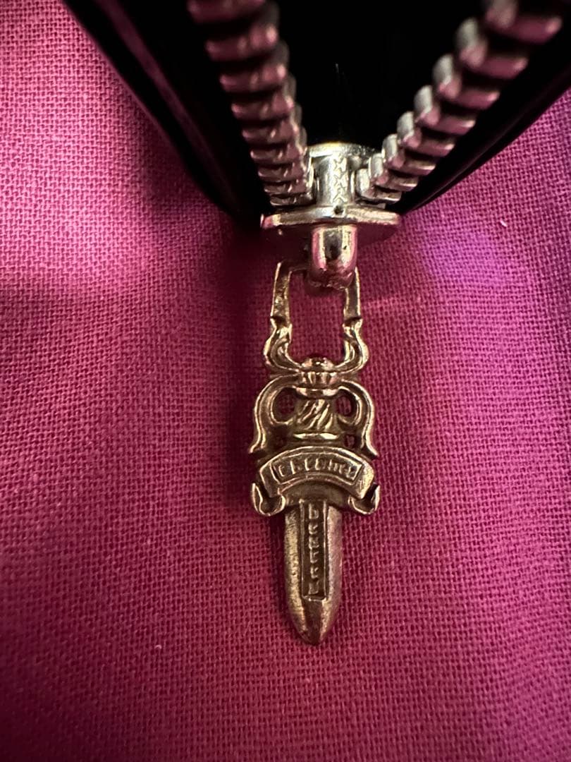 本物　Chrome Hearts クロムハーツ　ダガー　小銭入れ　ケース