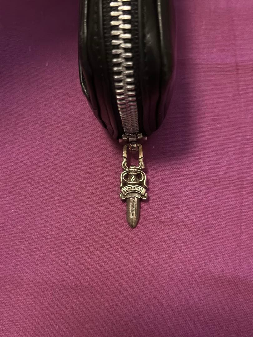 本物　Chrome Hearts クロムハーツ　ダガー　小銭入れ　ケース