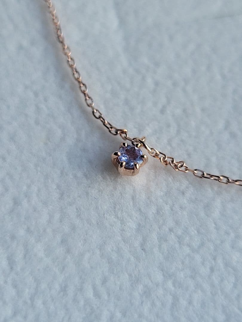 美品★Canal 4℃ タンザナイト K10 PGブレスレット ゴールド