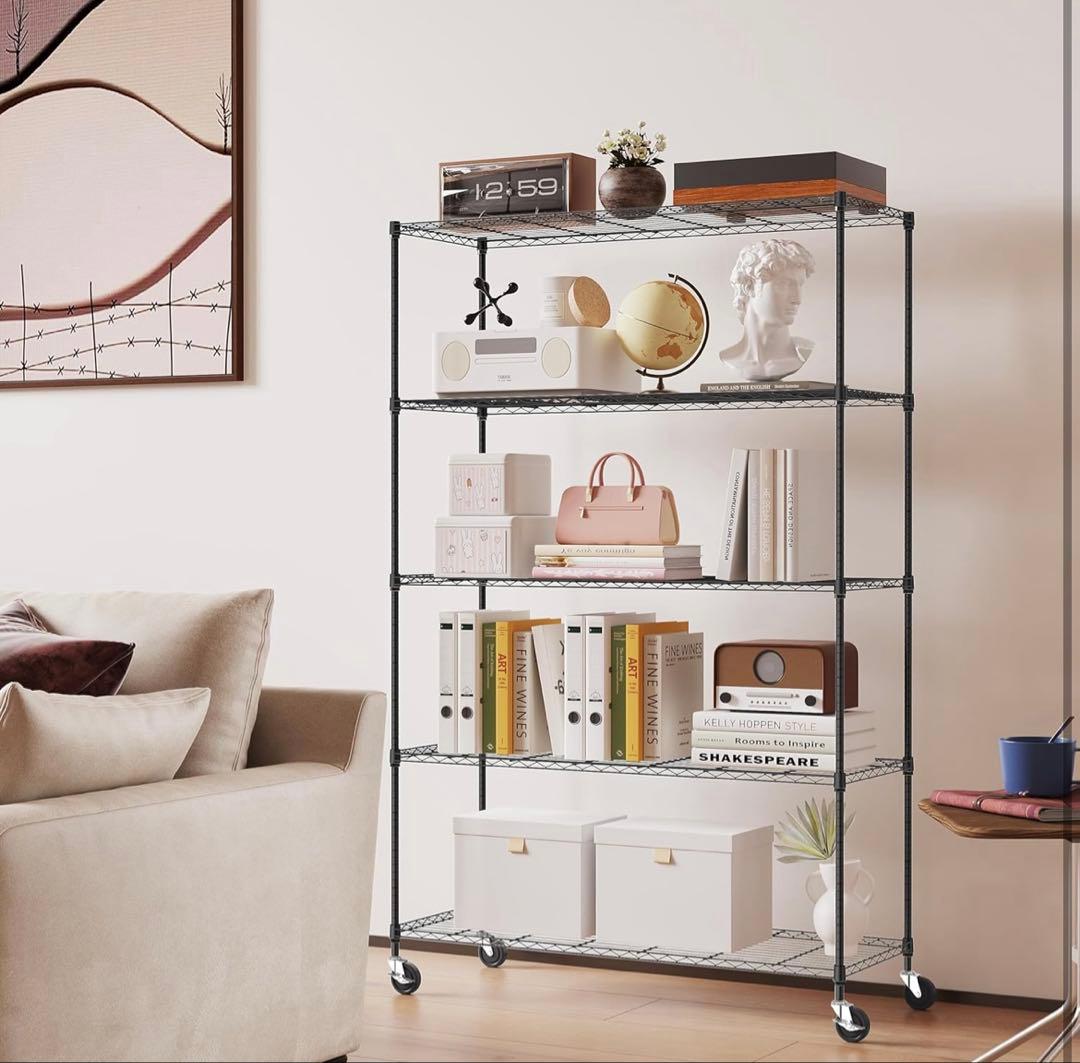 メタルラック5段 幅120cm×奥行45cm×高さ180cm