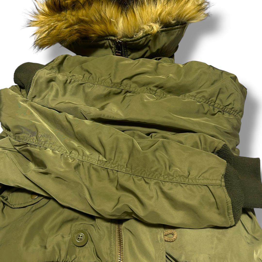 ☆即完品☆【moussy】 N-2B フライトジャケット 短丈 y2k カーキ