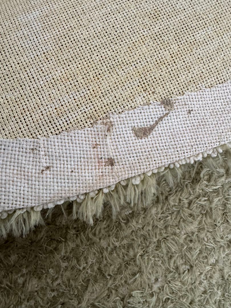 芝生ラグ　グリーン　250センチのサークル　ラグ