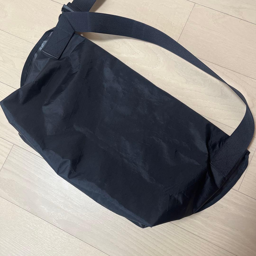 ブルーラグ　メッセンジャーバッグ　カスタムオーダー　x-pac オールブラック