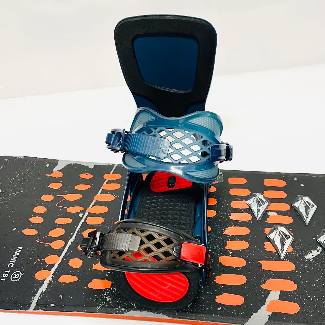 RIDE ライド　スノボセット　スノーボード　ボード　MANIC ビンディング