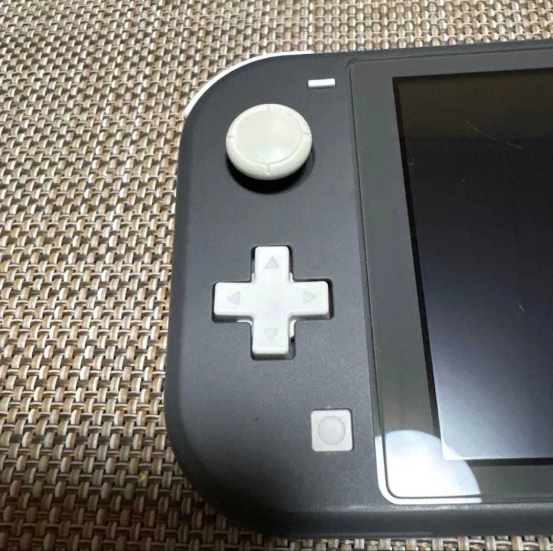 Nintendo Switch Lite 本体 グレー スティック不良