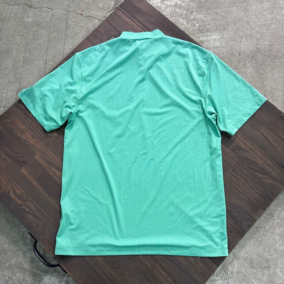 8SM1 NIKE GOLF ゲームシャツ　グリーン　L スポーツ　古着