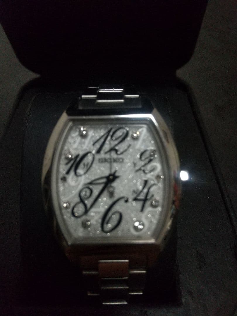 美品　セイコールキア　電波ソーラー