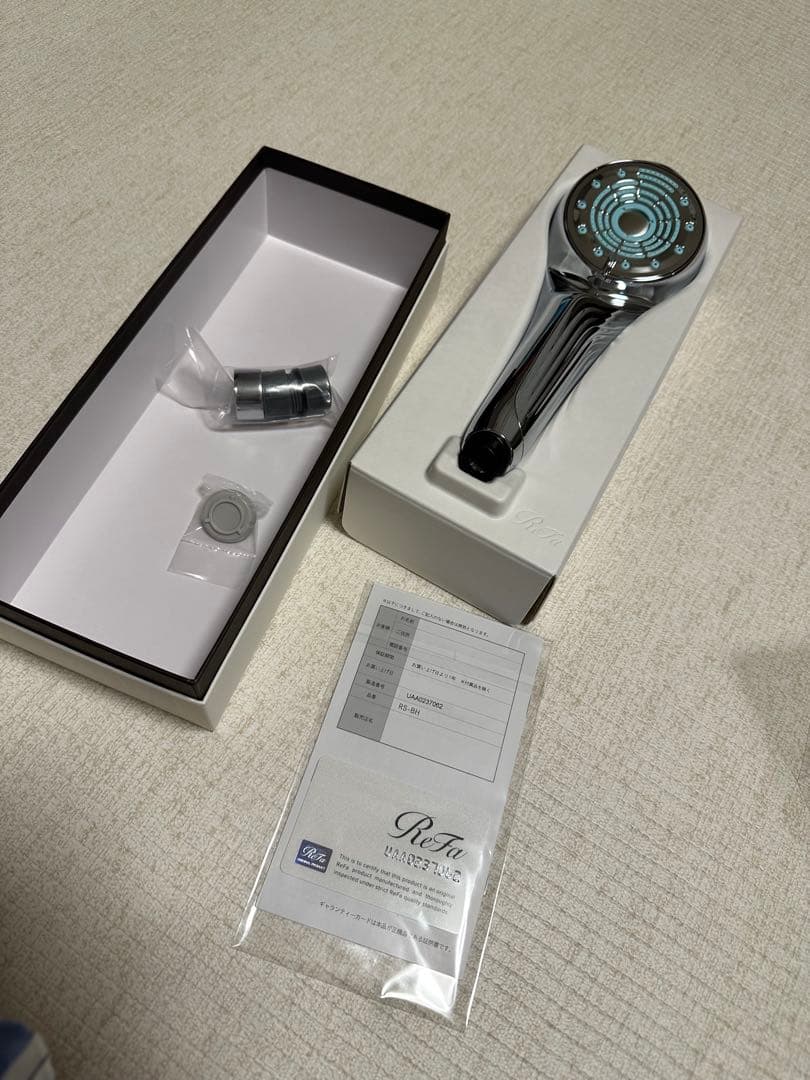 新品未使用【ReFa】リファファインバブルＵ　シャワーヘッド シルバー