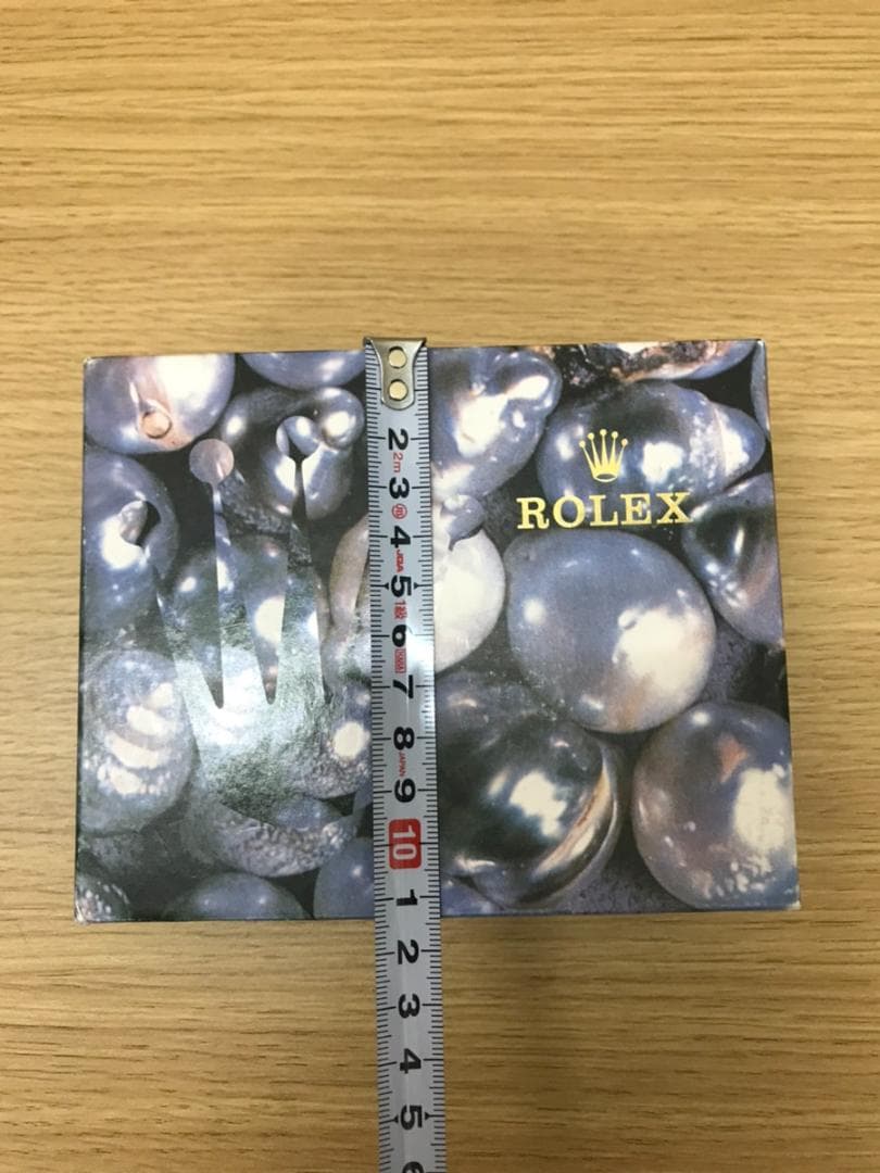 AN074 ロレックス レザーケース 赤　レッド　箱のみ　本体無し