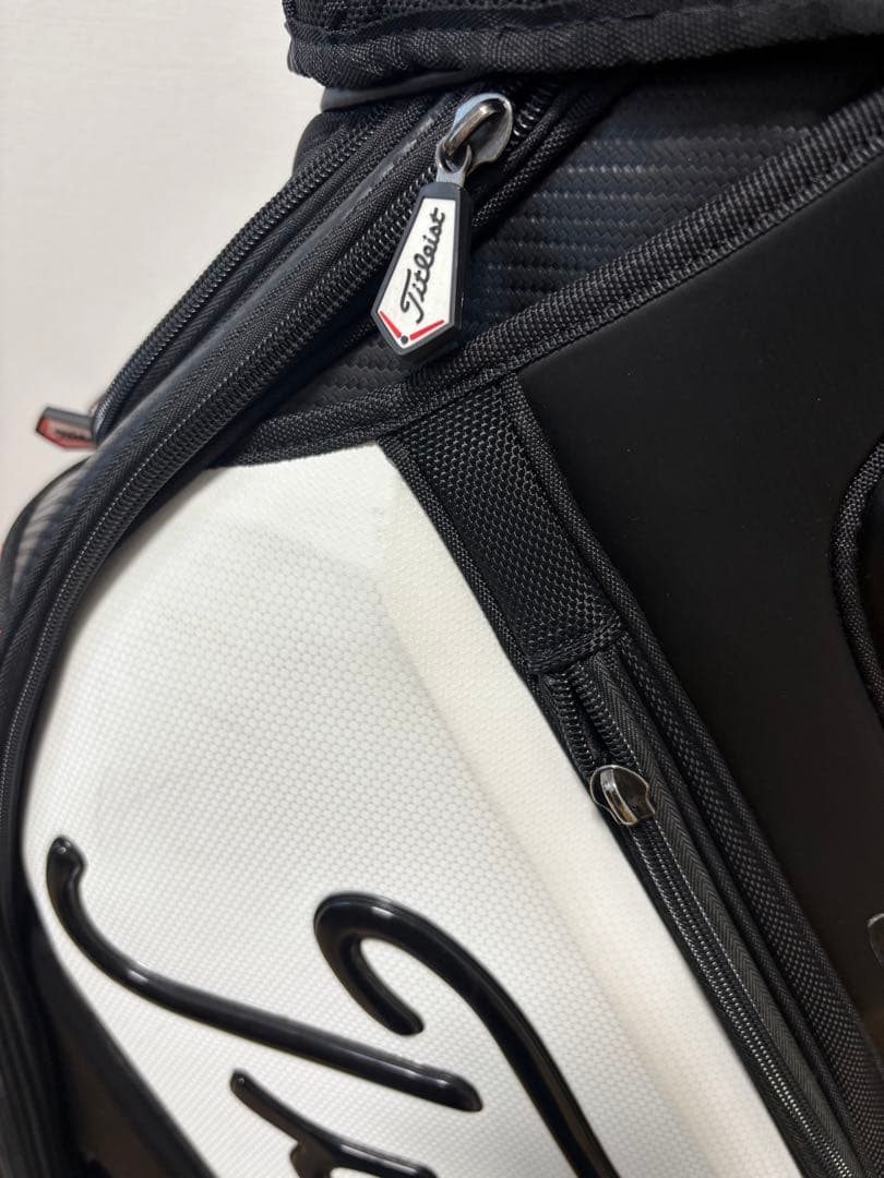 ⭐︎美品⭐︎Titleist タイトリスト　キャディバッグ 黒赤