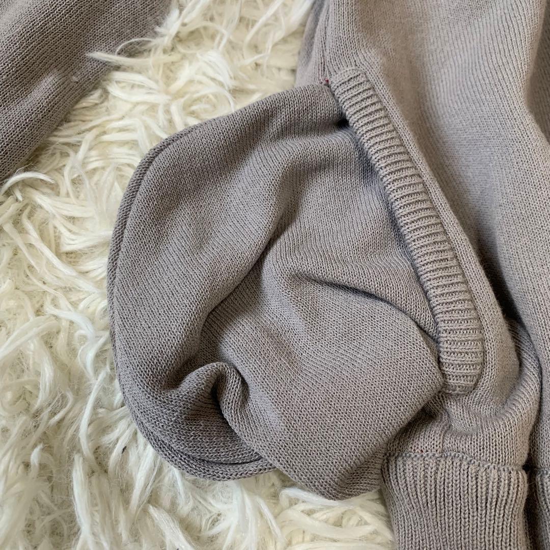 VIVIENNE TAM ドラゴン刺繍 グレー フルジップジャージ