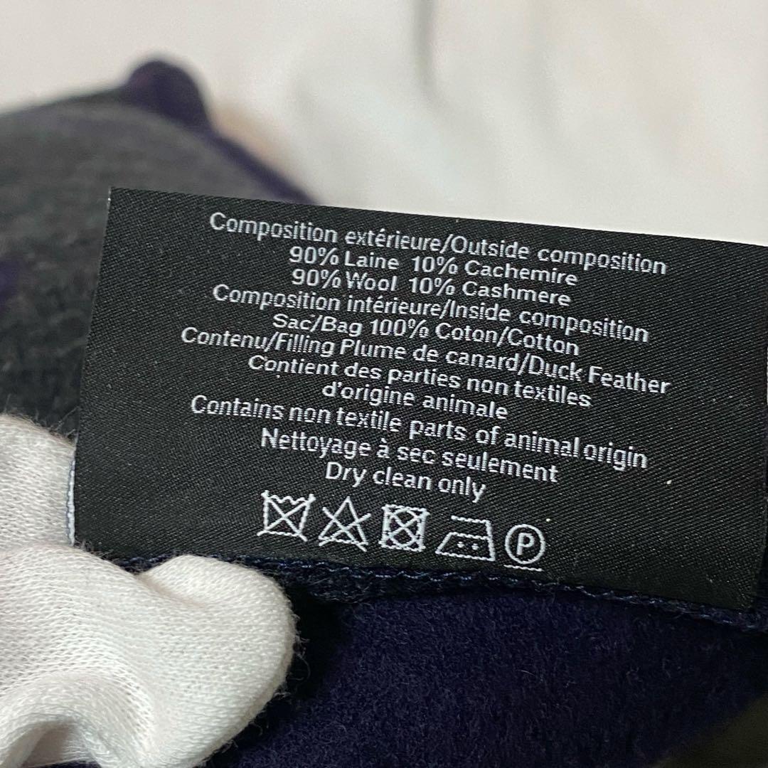 シャネルCHANEL バイカラー ココマーク クッション ウール カシミヤ