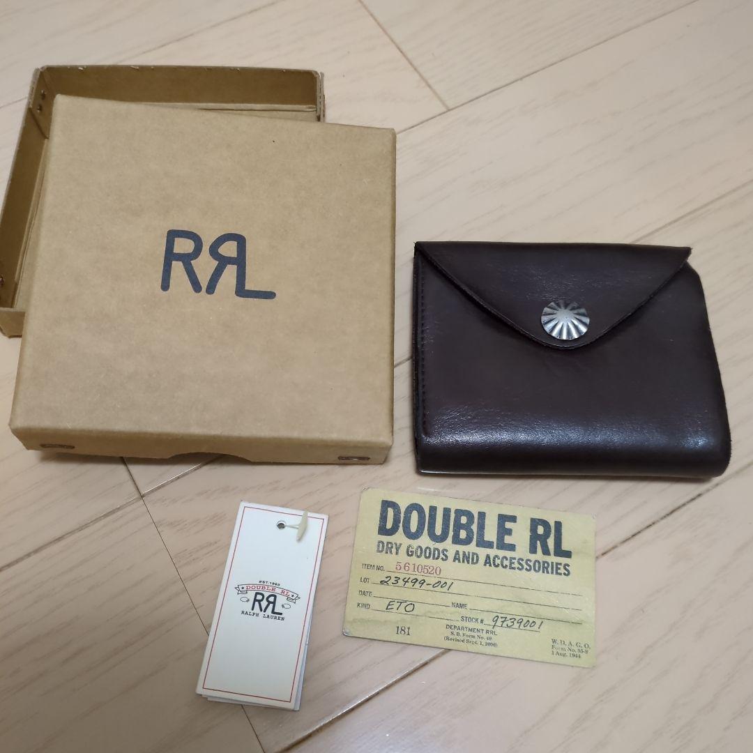 【希少】新品 RRL コンチョ レザーウォレット