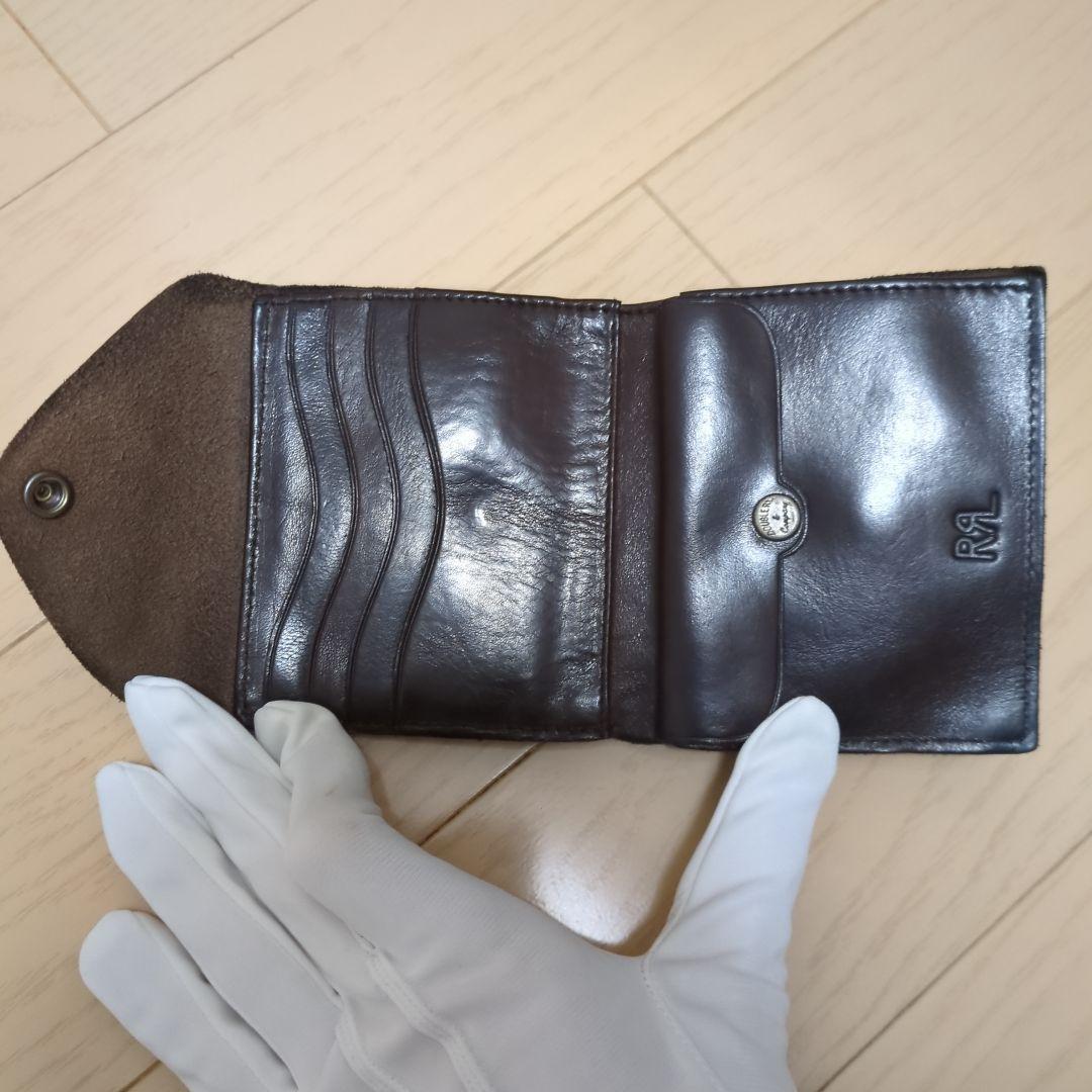 【希少】新品 RRL コンチョ レザーウォレット
