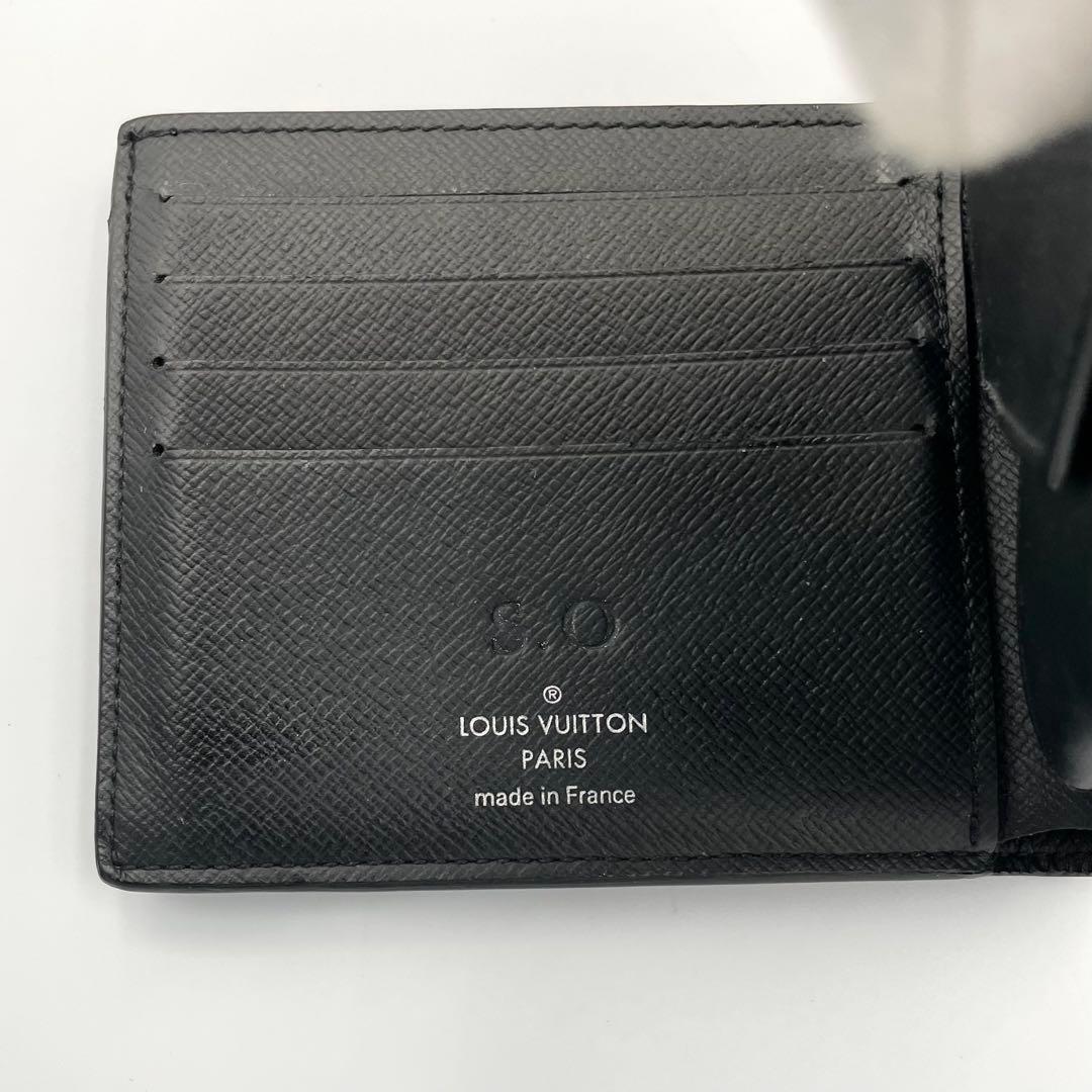 RFID/美品★ルイヴィトン　ダミエグラフィット　ポルトフォイユ・マルコ