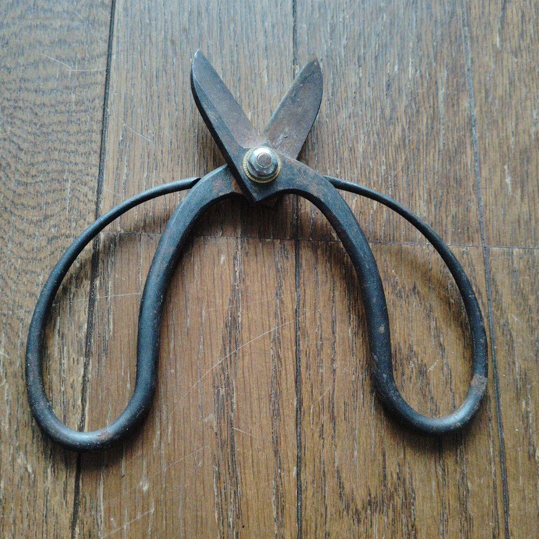 貴房作　古流鋏　花鋏　はさみ　ハサミ　生花　華道