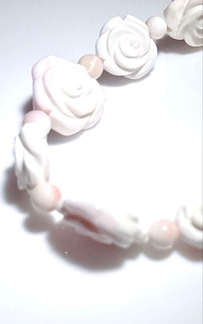 クイーンコンクシェルバラブレスレットNO25-2208