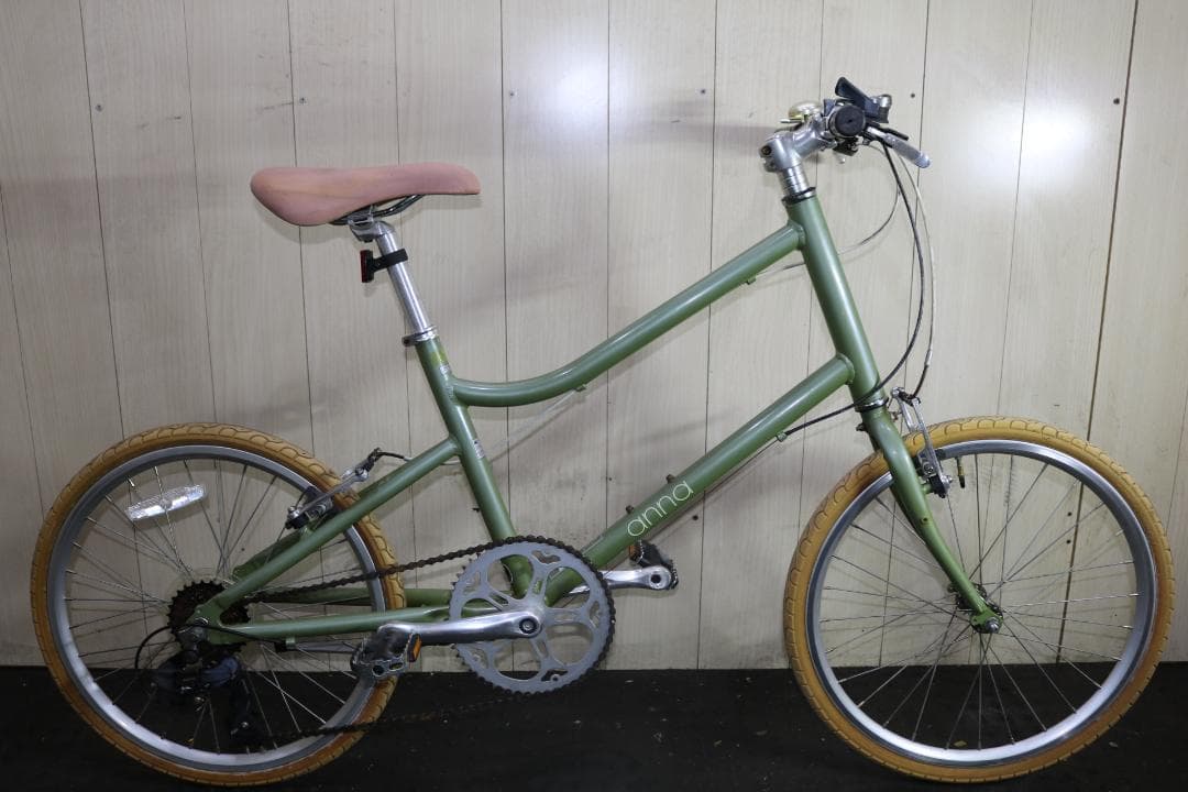 ANNAアンナ クリーム 20インチ7速 アルミ 380mm minivelo