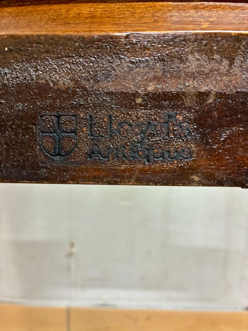 管446☆イギリス製☆ロイズアンティークス☆クィーンアンチェアー