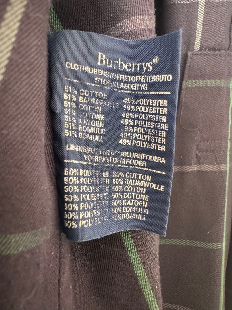 90s Burberrys’ヴィンテージ トレンチコート