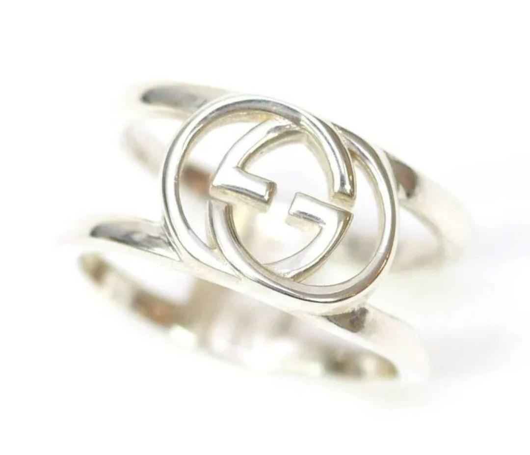 (キリン)GUCCI/グッチインターロッキング/SV925/#11号