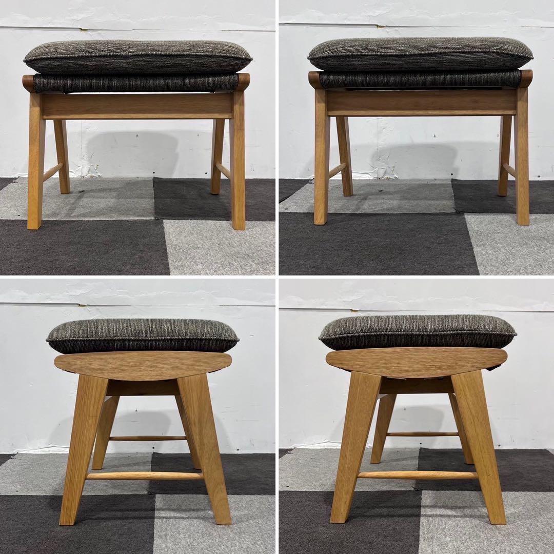 引取限定 ミキモク 雅シリーズ テーブル 回転アームチェア 家具 Ap2031