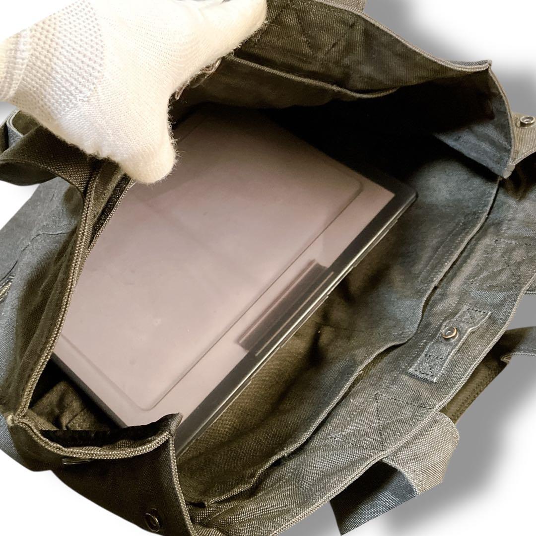 ポーター 吉田カバン 日本製 スモーキー A4収納可 デニム トートバッグ L