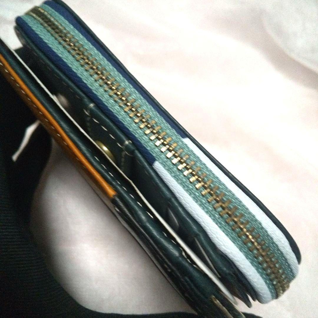 ♥Dakota 未使用品 二つ折り財布 ブロッコ ネイビー ユニセックス仕様♥