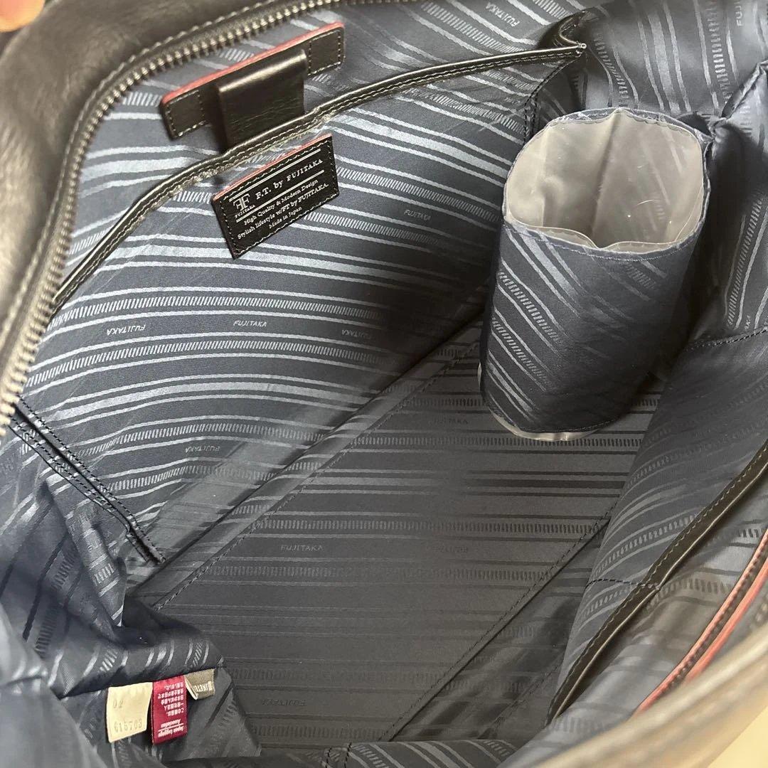 【美品】FUJITAKA フジタカ Hawk ホーク レザートートバッグ 黒