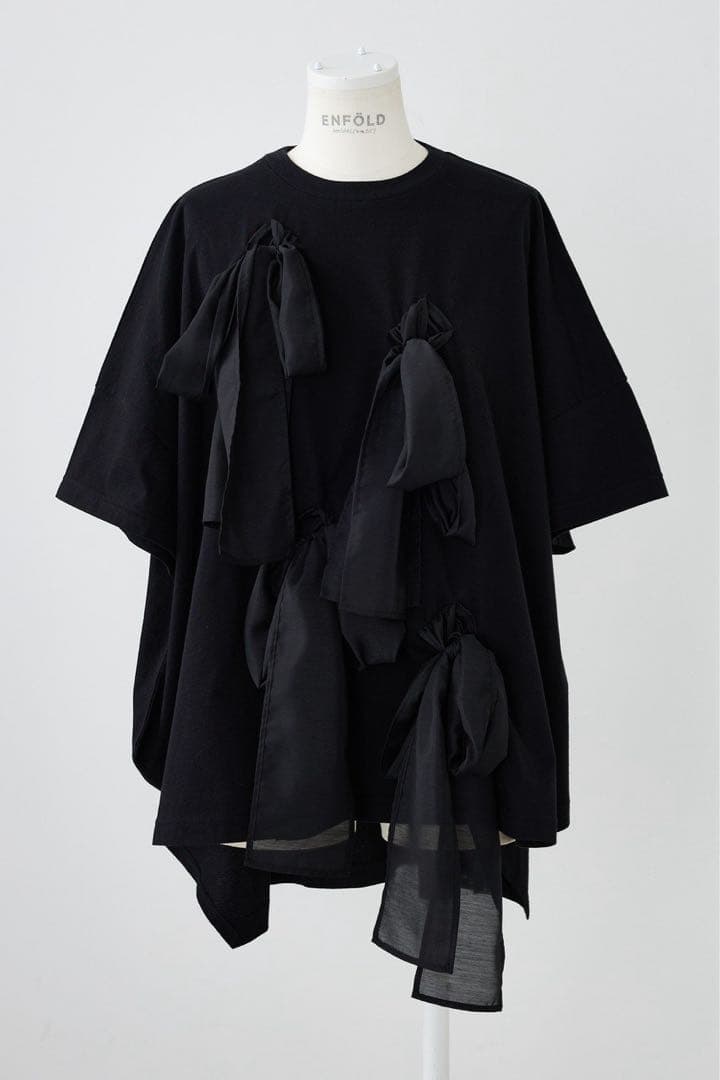 エンフォルド　リボン　ブラウス