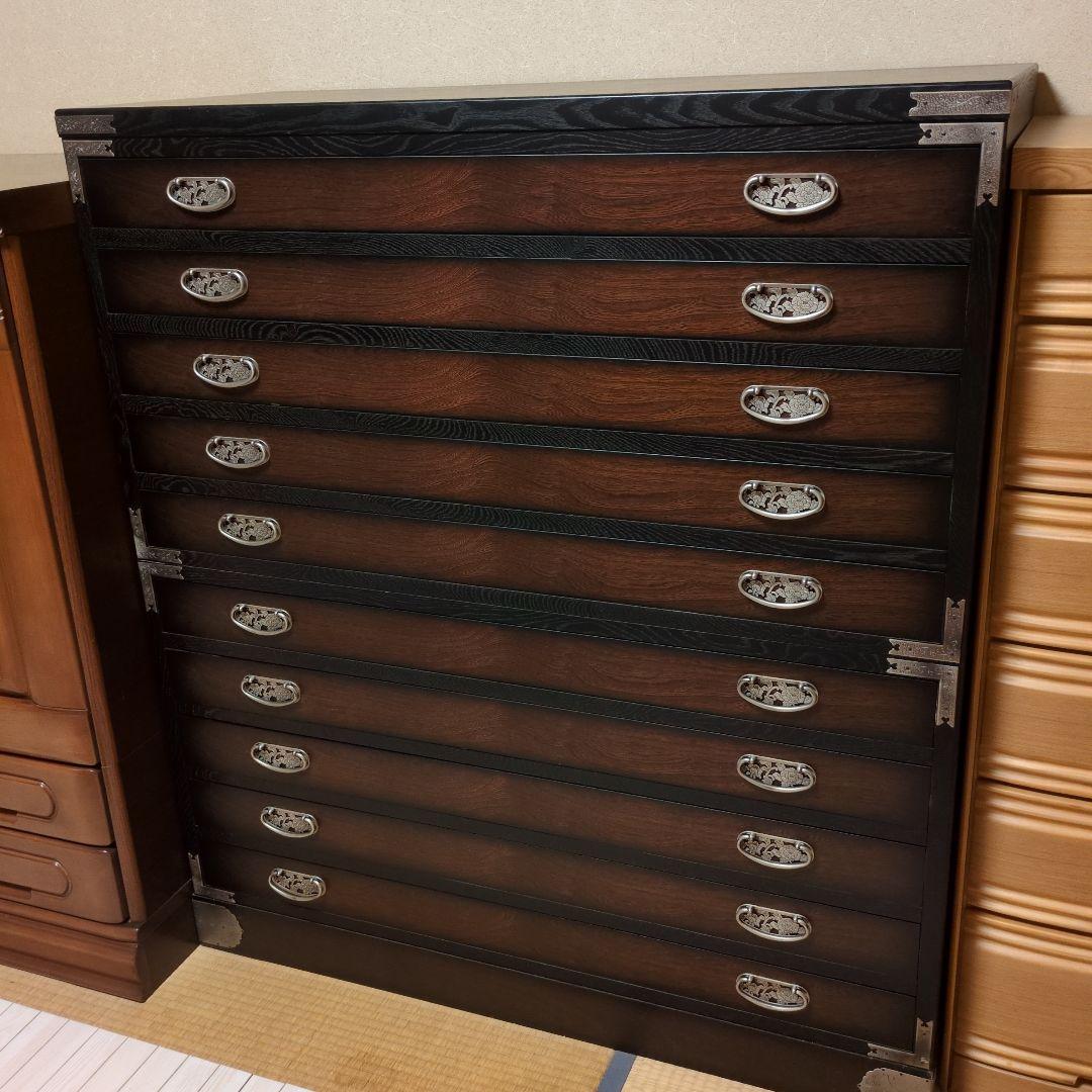 木製衣類収納ケース 10引き出し