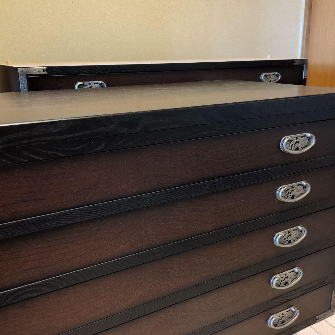 木製衣類収納ケース 10引き出し