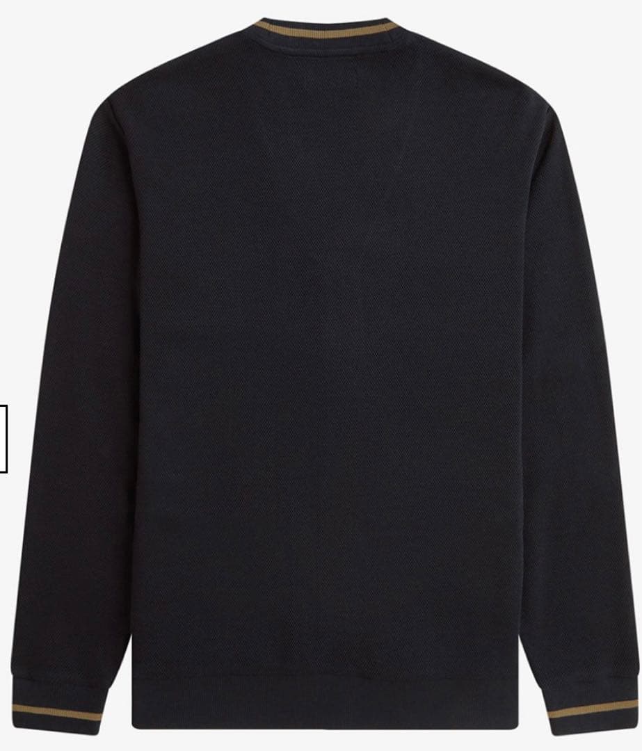 フレッドペリー ブラック Vネック カーディガン