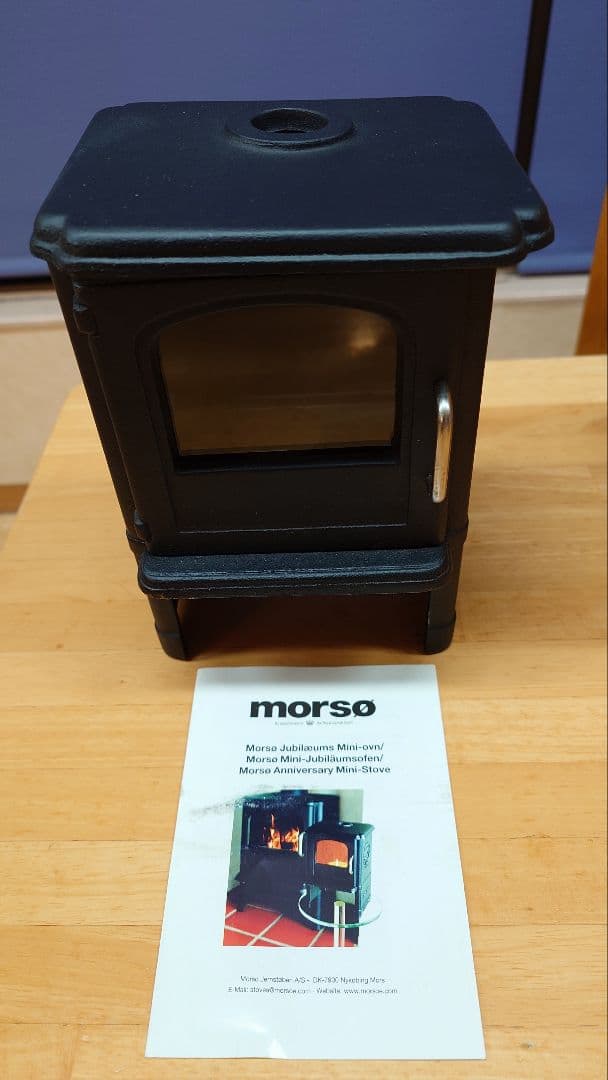 MORSO 薪ストーブ　ミニチュア　絶版品　モルソー