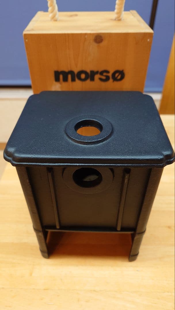 MORSO 薪ストーブ　ミニチュア　絶版品　モルソー