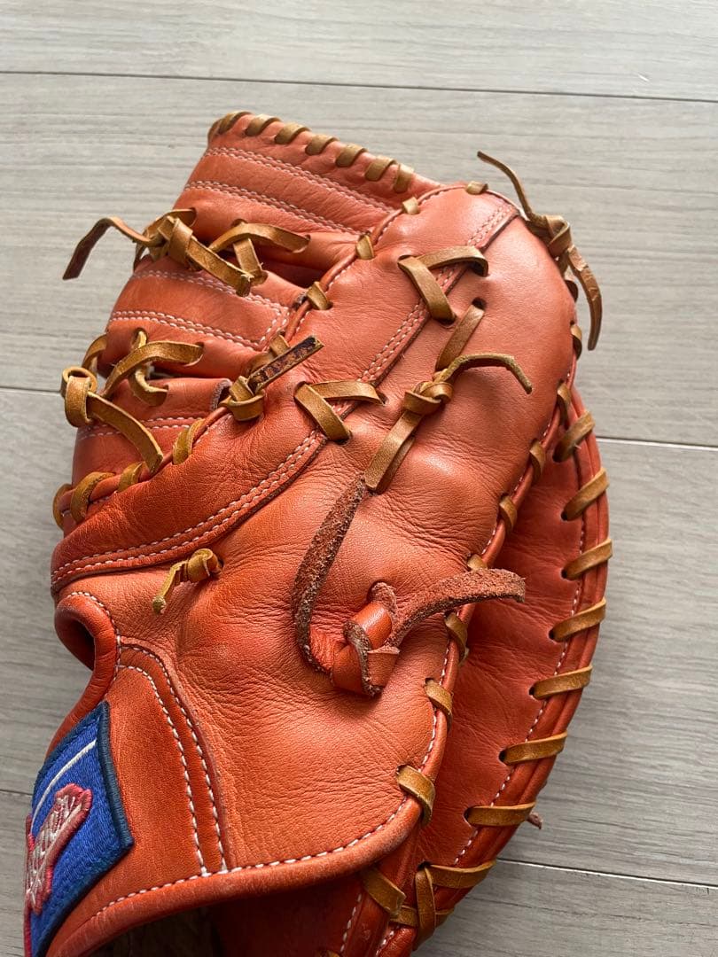久保田スラッガー　ファーストミット　軟式用　オレンジ