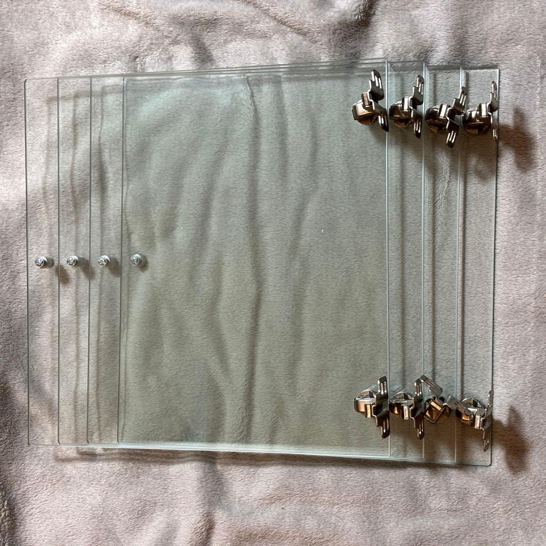 IKEA TRABY トレービー 専用インサート　ガラス扉　4枚セット