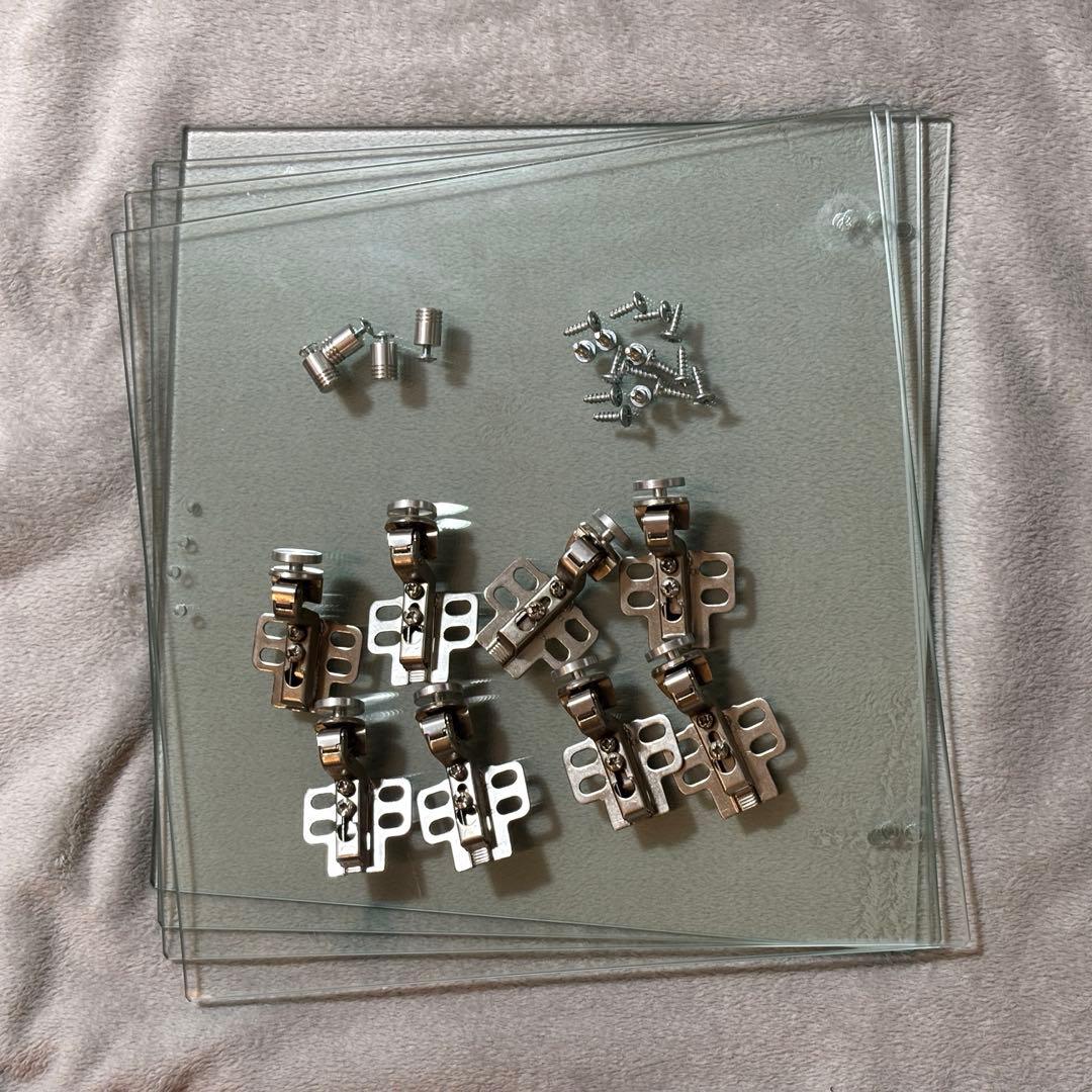 IKEA TRABY トレービー 専用インサート　ガラス扉　4枚セット