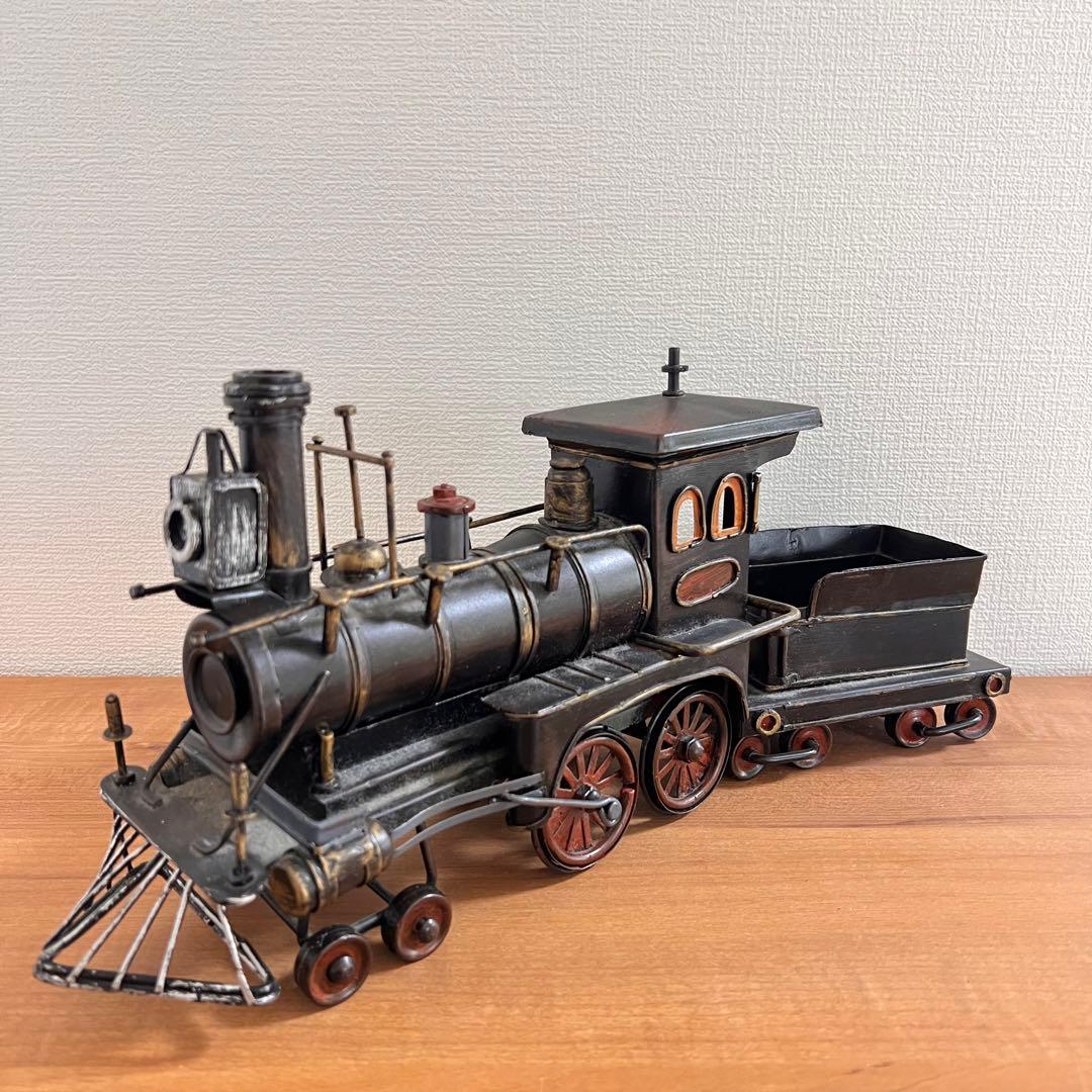 ブリキ模型 機関車 アメリカン雑貨 レトロ