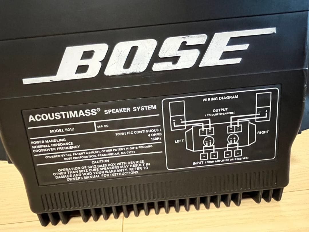 BOSE ボーズ スピーカー 501Z