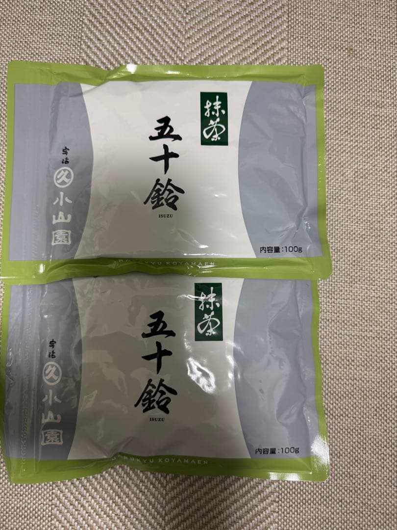 抹茶 100g 丸久小山園　2026.0619 五十鈴