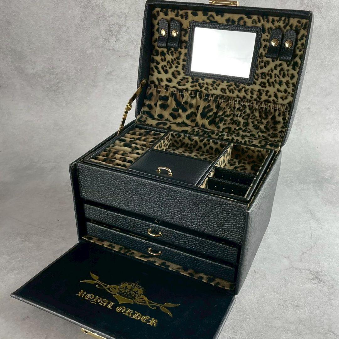 ロイヤルオーダー ジュエリーボックス レオパード 限定品 希少