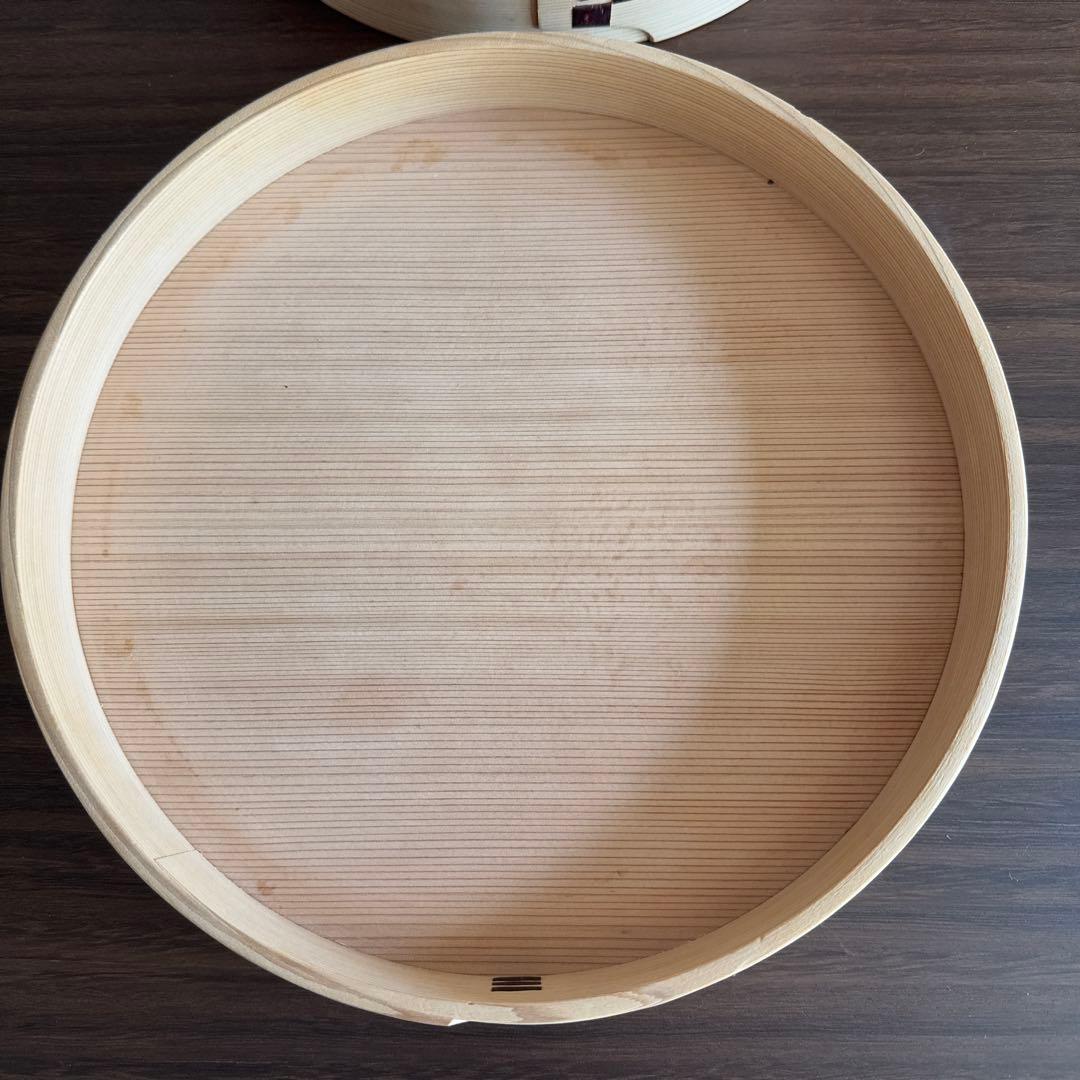 秋田杉を使用した大館曲げわっぱのおひつ　used