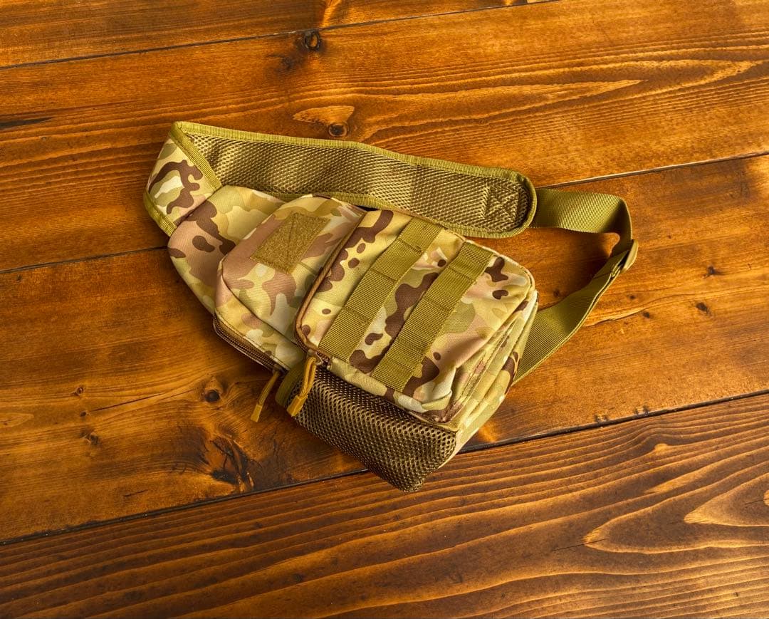 クワガタ採集セット　camo柄　オリジナル掻き出し棒　デジタルノギス　採集ケース