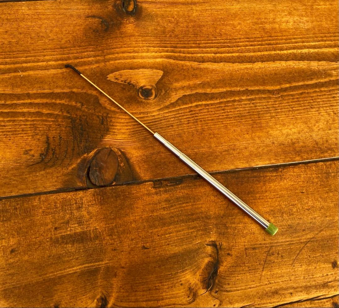 クワガタ採集セット　camo柄　オリジナル掻き出し棒　デジタルノギス　採集ケース