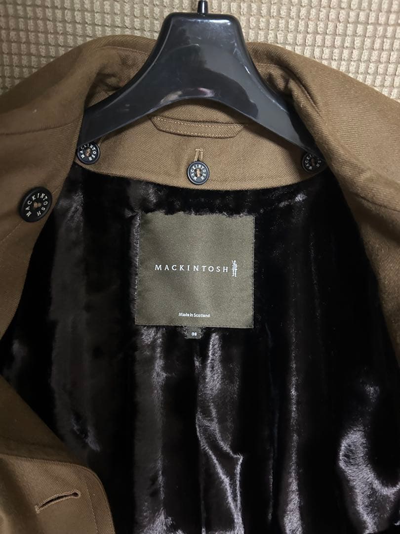 マッキントッシュ　ウールトレンチコート　36
