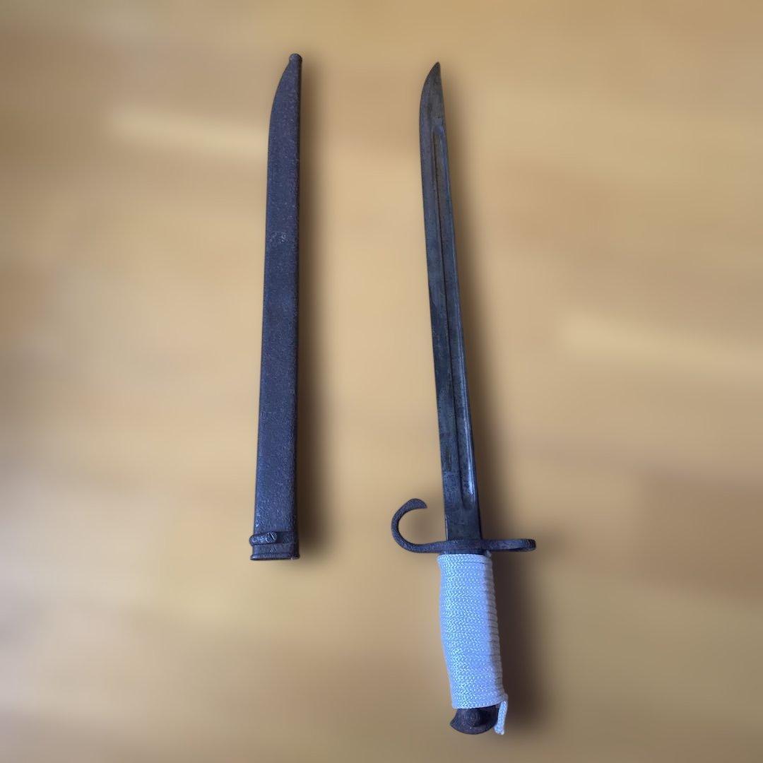 30年式銃剣・模造刀・軍刀・当時物・ビンテージ布巻きグリップ