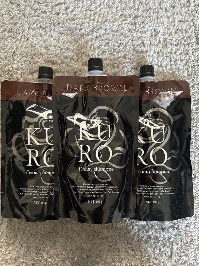 KUROクリームシャンプー　3個セット