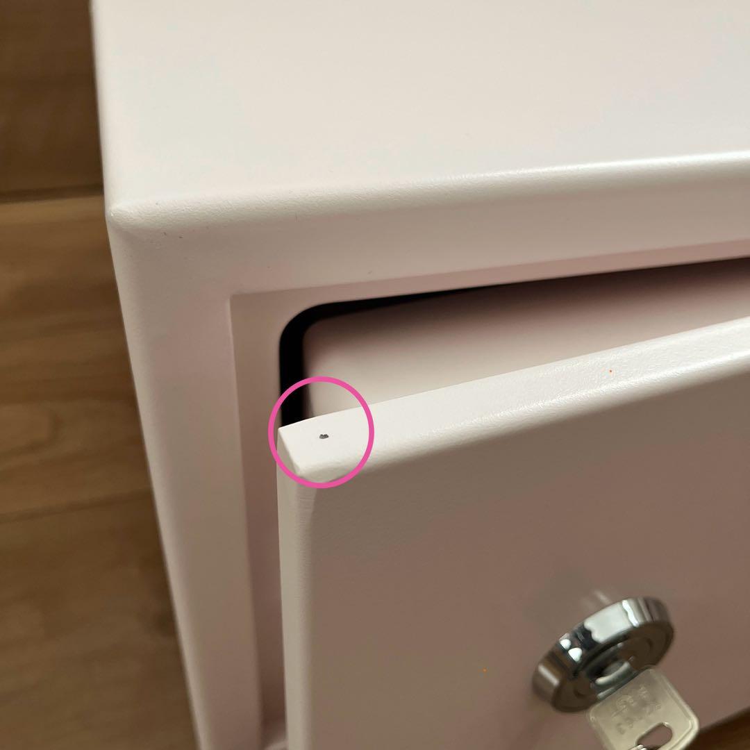 ★1時間耐火 金庫 日本アイエスケイ CPS-30K 2022年製 ペールピンク